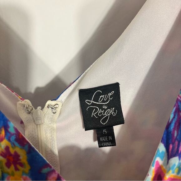 Love Reign Multi Color Dress Size 5 - Picture 7 of 9